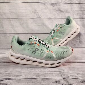 On Cloud Cloudsurfer - Men's Size 12 Mint Green And Creek White